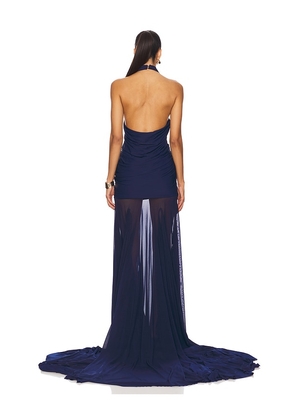 Deme by Gabriella Chloe Gown in Navy. Size M. Also in S, XS.