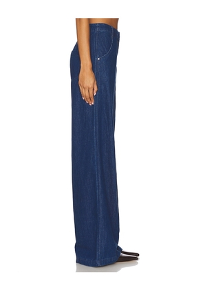 Amanda Uprichard Thalia Pants in Denim-Medium. Size M. Also in L, S, XL, XS.