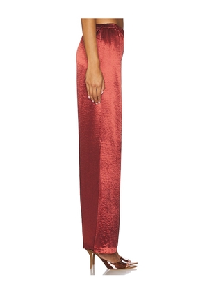 Amanda Uprichard Mariko Pants in Rust. Size M. Also in L, S, XL, XS.