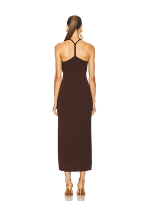 Cult Gaia Valma Dress in Brown. Size M. Also in S.