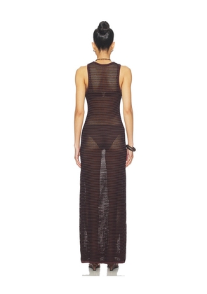 Bond Eye Asher Maxi Dress in Black,Chocolate. Size M/L. Also in XS/S.