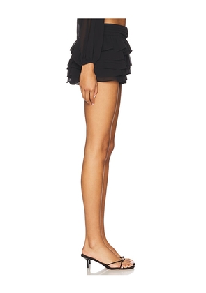 Amanda Uprichard x REVOLVE Dallas Skort in Black. Size M. Also in L, S.