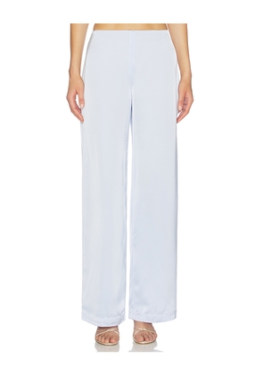 Amanda Uprichard Linda Pants in Baby Blue. Size L. Also in M, S, XL, XS.