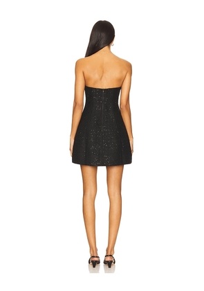 Bardot Karoline Boucle Mini Dress in Black. Size 12. Also in 4, 2, 6, 8, 10.
