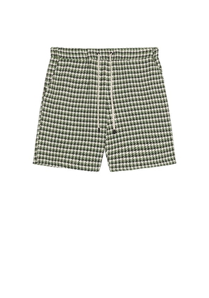 Etai LA Plaid Drawcord Shorts in Green. Size XL/1X. Also in L.