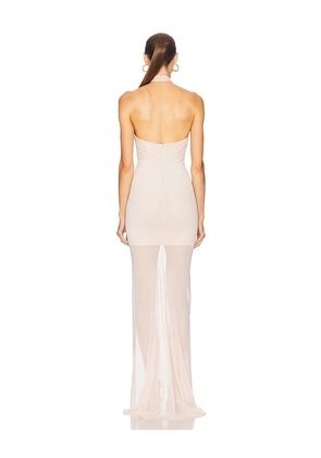 Amanda Uprichard x REVOLVE Alaina Gown in Cream. Size M. Also in L, S, XL, XS.