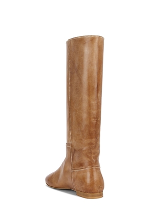 Dico Copenhagen Nadine High Boot in Tan. Size 37. Also in 39.