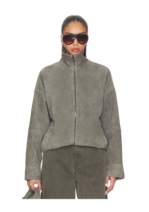EAVES x Jasmine Tookes Cori Jacket in Olive. Size L. Also in M, S, XL, XS, XXS.