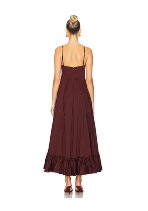 Clea Vandalia Dress in Burgundy. Size M. Also in XS, S, L.