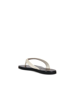 BLACK SUEDE STUDIO Bae Sandal in White. Size 36. Also in 36.5, 37.