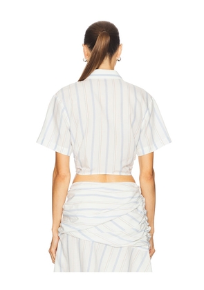 Camila Coelho Teagan Top in White. Size M. Also in XS, S.