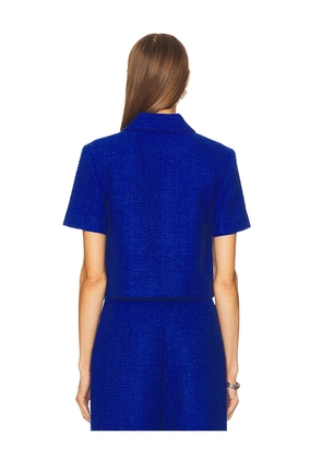 Amanda Uprichard Alistair Top in Royal. Size M. Also in L, S, XS.