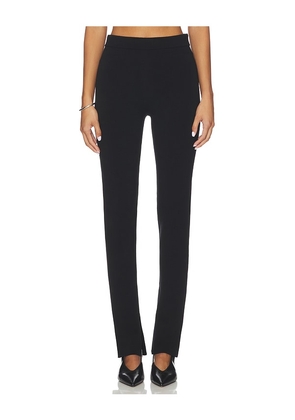 EAVES Aashna Zip Pant in Black. Size M. Also in XS, S, L.