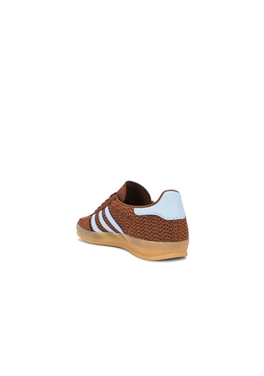 adidas Originals Gazelle Indoor in Brown. Size 7.5. Also in 7.