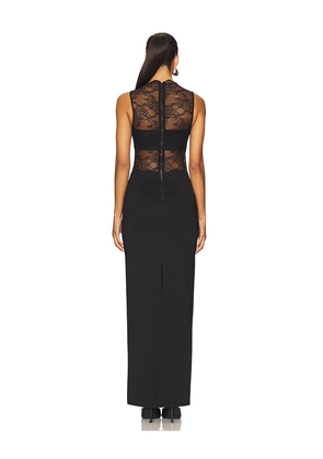 Alice + Olivia Nichol Maxi Dress With Bandeau in Black. Size 10. Also in 2.