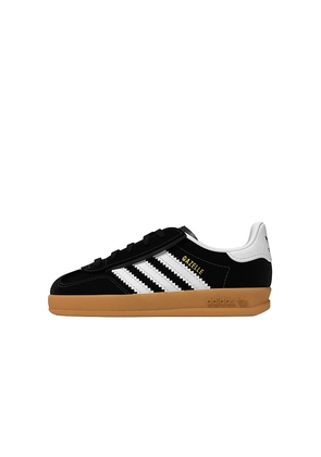 adidas Originals Toddler Gazelle Indoor in Black, White. Size 7. Also in 8, 9.