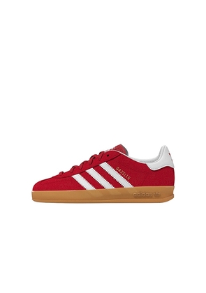 adidas Originals Kids Gazelle Indoor in Red. Size 11. Also in 12, 13, 1.