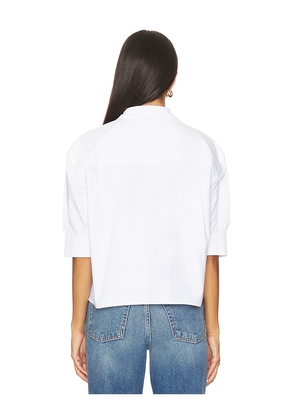 Brochu Walker Rhett Shirt in White. Size M. Also in XS.
