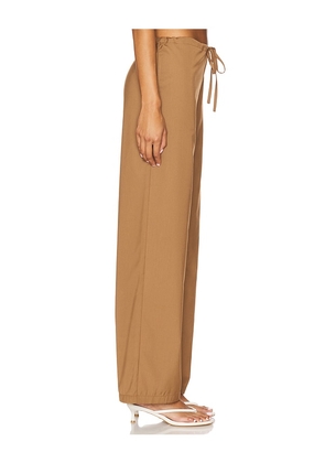 Amelie Teje Costera Pant in Tan. Size M. Also in S, L.