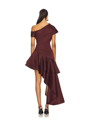 ELLIATT Livia Gown in Burgundy. Size M. Also in S, XS, L.