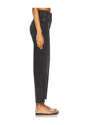 AGOLDE Ren High Rise Wide Leg Jeans in Black. Size 24. Also in 23, 26, 27.