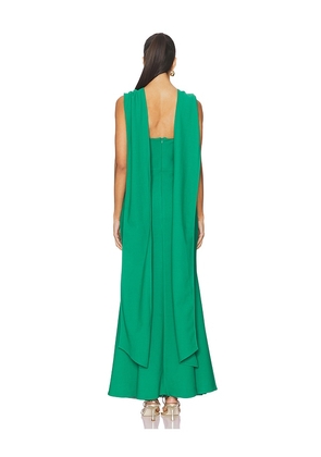 ELLIATT Mira Gown in Green. Size M. Also in S, XS, L.