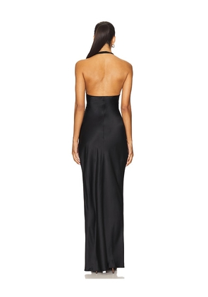 Amanda Uprichard Bondi Maxi Dress in Black. Size M. Also in L, S, XL.