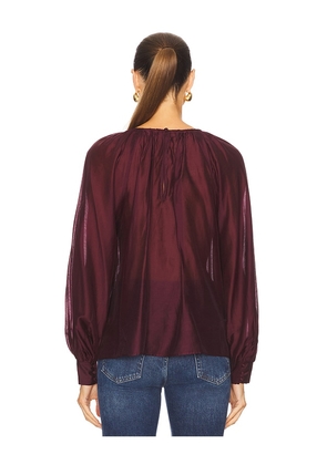 ASTR the Label Reyen Top in Wine. Size S. Also in M, XS.