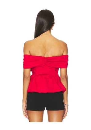 ASTR the Label Tennille Top in Red. Size M. Also in XS, S.