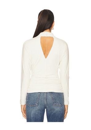 Auteur Studio Rosa Top in White. Size S. Also in XS, M.
