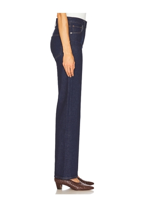 AGOLDE Harper Mid Rise Relaxed Straight Jeans in Blue. Size 24. Also in 25, 26, 27, 28, 29, 30, 32, 33, 34.