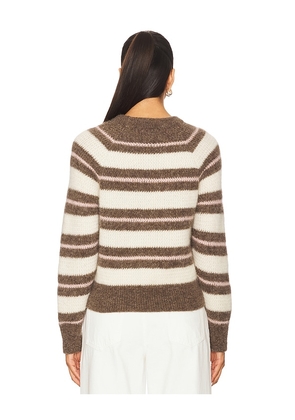 AMO Denim Sydney Sweater in Brown. Size M. Also in S, XS, L.