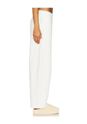 Citizens of Humanity Miro Sweatpant in Ivory. Size S. Also in XS, M, L.