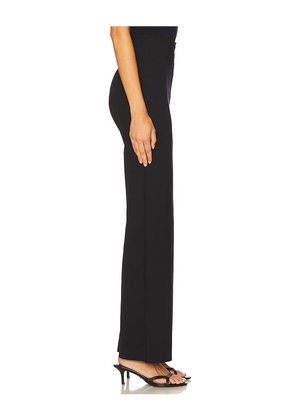 Commando Neoprene Wide Leg Pant in Black. Size M. Also in XS, S, L, XL.