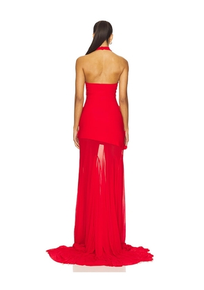 Deme by Gabriella Celeste Gown in Red. Size M. Also in XS, S.