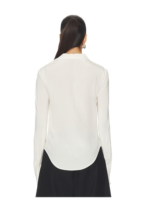 EAVES Saeunn Blouse in Ivory. Size M. Also in XL, XS.