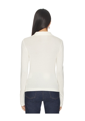 Citizens of Humanity Shaea Polo in Ivory. Size M. Also in S.