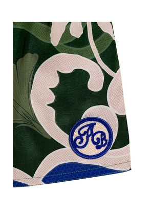 Agua Bendita Nick Thamar Swim Short in Green. Size 4. Also in 6, 2.