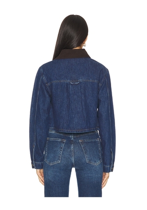 ALIGNE Ethan Denim Jacket in Blue. Size 2. Also in 0, 6.