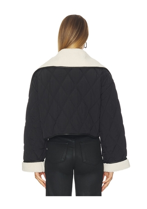 BLANKNYC Cropped Faux Leather Jacket in Black. Size M. Also in S, XS, L.