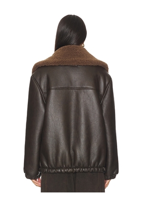 BLANKNYC Leather Jacket in Brown. Size M. Also in L, S, XS.