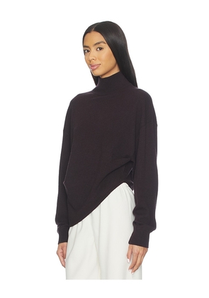 EAVES Allma Asymmetric Sweater in Brown. Size S. Also in XS, M, XL.