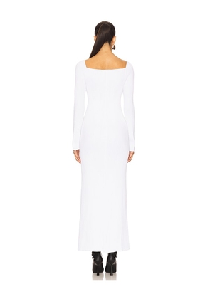 Bevza Kate Long Dress in White. Size M. Also in L, S, XS.