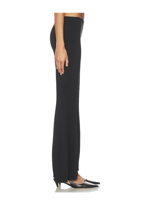 EAVES Ira Low Rise Easy Pant in Black. Size M. Also in L, XL.