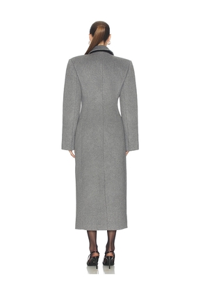 Camila Coelho Mariela Coat in Charcoal. Size S. Also in M, XS.