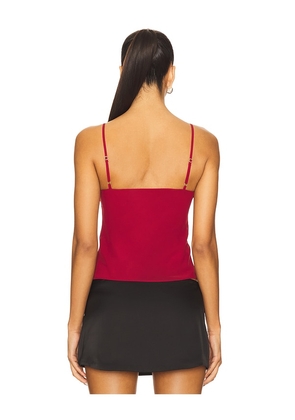 Bella Venice The Josephine Top in Burgundy. Size M. Also in S, L.