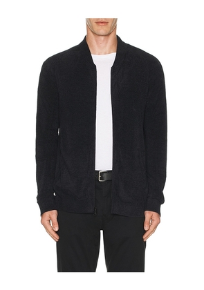 Barefoot Dreams CCUL Zip Front Jacket in Black. Size M. Also in S, L, XL/1X.