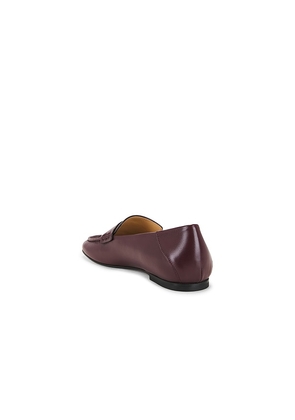 Dear Frances Drew Loafer in Burgundy. Size 37. Also in 36.