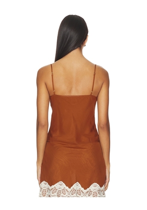 Bella Venice The Josephine Top in Burnt Orange. Size M. Also in S.