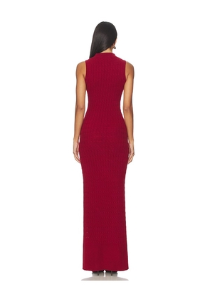 Amanda Uprichard Isla Dress in Red. Size M. Also in L, S, XS.